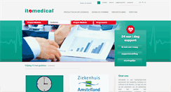 Desktop Screenshot of itemedical.nl